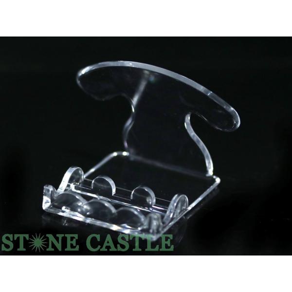 天然石　飾り台　台座　プレート 石流通センター 天然石 店舗備品 アクリル プレート用 台座 (2個セット