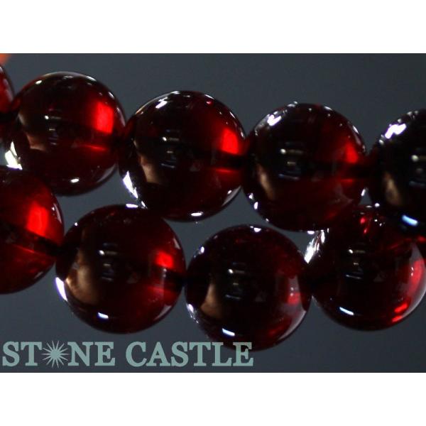 石流通センター 高品質 天然石 ブレスレット アルマンディンガーネット