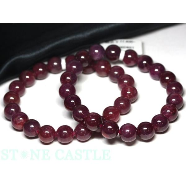 J15【本日でセール価格終了】高品質ルビー★天然石ブレスレットパワーストーン J15【本日でセール価格終了】高品質ルビー☆天然石ブレスレット