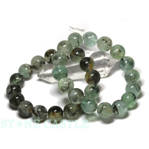 石流通センター 高品質 天然石 ブレスレット エンジェルフェザーデン