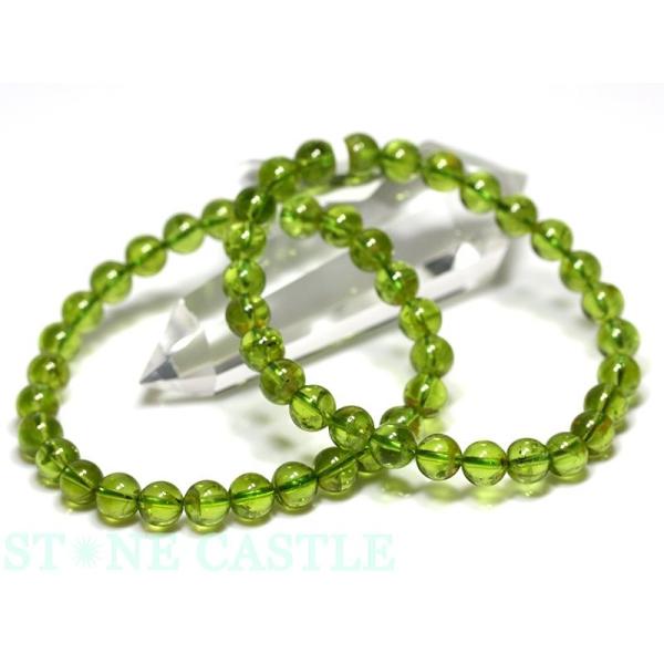 ペリドット 天然石 ブレスレット パワーストーン 天然石 ペリドット 誕生石 ブレスレット 効果 和名 カンラン石