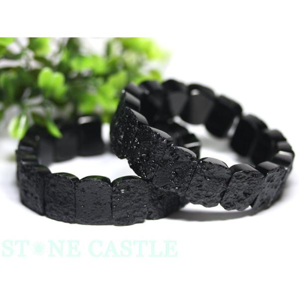 石流通センター 高品質 ブレスレット テクタイト隕石 バングル