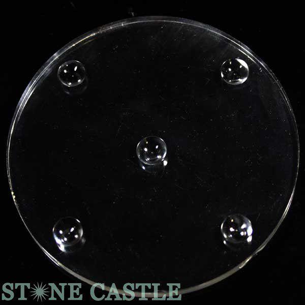 店舗備品 アクリル玉台盤 (5つ穴) 直径15cm 天然石 パワーストーン