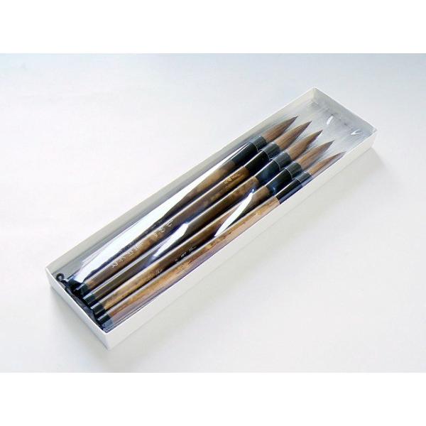 戒寺院用とうば筆　５本セット　　●とうば筆　　●５本入り　　　　　●調香庵作