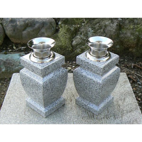 お墓用花立 白御影石花立 花瓶型 ステンレス花筒付 お墓用 Buyee Buyee Japanese Proxy Service Buy From Japan Bot Online