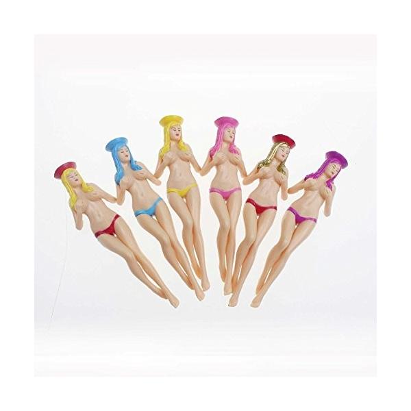 コンペ賞品 景品 セクシービキニレディー ティー プラスチック (3個入り)人気のシリーズに待望のマルチカラーが仲間入り！セクシーレディーの美脚がティーグラウンドにスッと入ります！セクシーレディーと一緒にゴルフを楽しもう！折れちゃっても悲し...