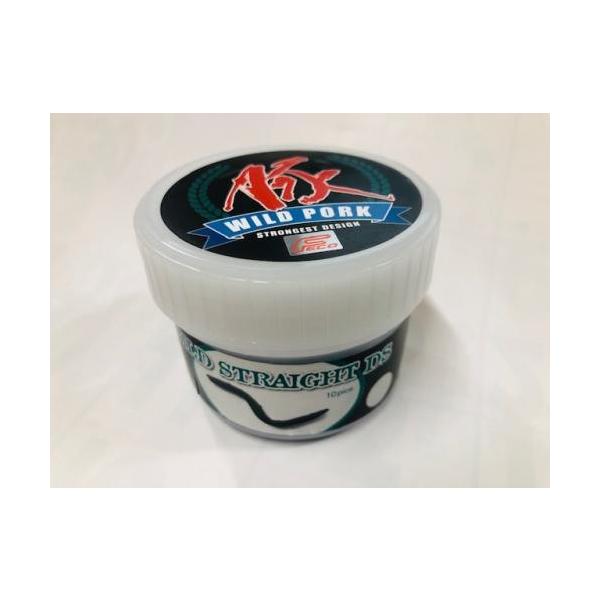 ■ワイルドポーク　豚　ストレートDS　10本入り※自然素材のため、形やカラー等、生産時のばらつきが多少ございます。富士五湖ガイドで活躍する中田　敬太郎プロ、プロデュースポーク第三弾!!動きがリアルなワイルドポーク　ダウンショット!!限定！！...