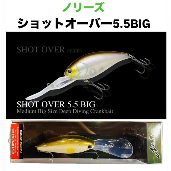 NORIES（ノリーズ） ショットオーバー5.5 BIG（ビッグ） : センター