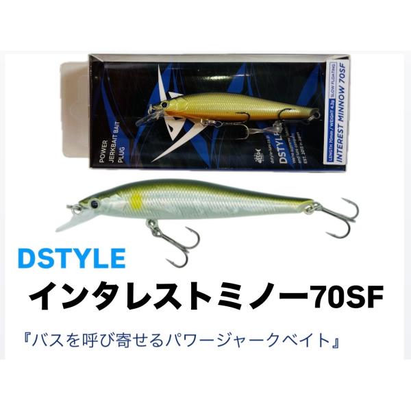 ディスタイル　インタレスト ミノー70SF