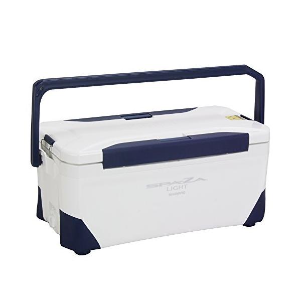 シマノ クーラーボックス 35L スペーザ ライト 350LC035M 釣り用 ピュアホワイト