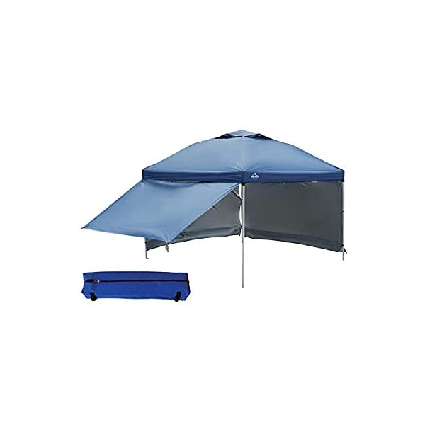 宅配 Quictent ワンタッチ タープテント 3段階調節 UVカット 耐水