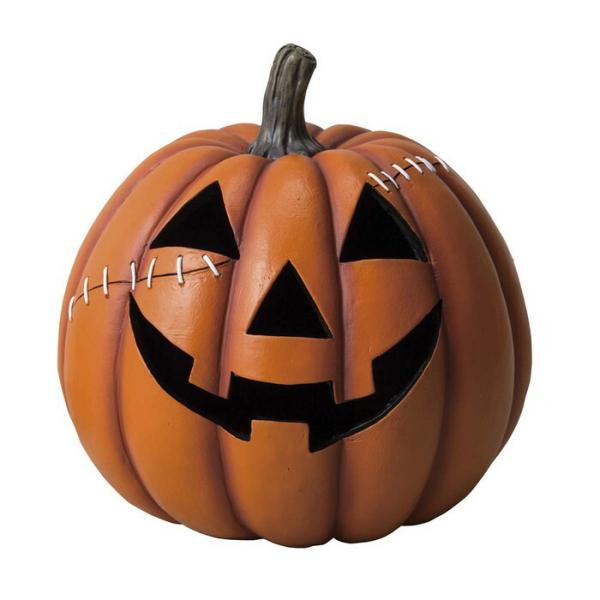 ハロウィン 飾り かぼちゃ 装飾_スカーパンプキンオブジェ スマイル 1個_57-6-6-1_8725-2509