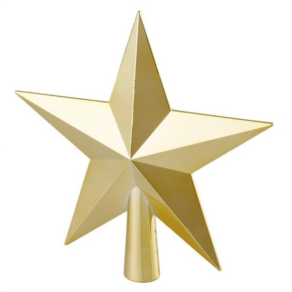 ツリーのてっぺんを豪華に飾って洗練度アップ！●サイズ／W20×H21cm●素材／ポリスチレン