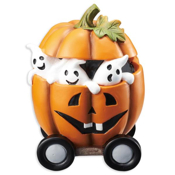 ハロウィン 飾り 装飾 デコレーション_パンプキンオブジェ馬車 1個_57-6-1-1_8808-140