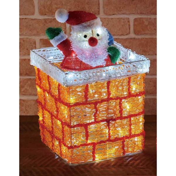 クリスマスのアメジスト/サンタクロースの飾り付け クリスマスのアメジスト/サンタクロースの飾り付け