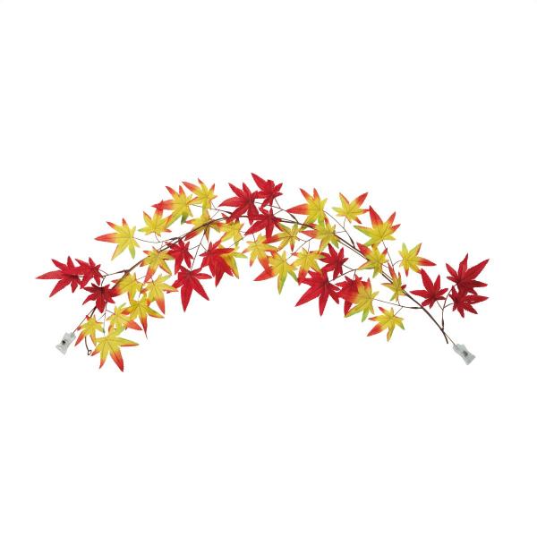 秋 おしゃれ 飾り 装飾_紅葉造花アーチクリップ 1個_57-100-80-1_8186-716