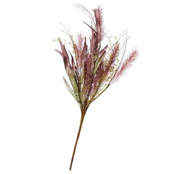 造花 インテリア 観葉植物 アレンジメント_パンパスグラス造花スプレー モーヴ 長さ63cm 1本_57-12-10-11_8730-6308