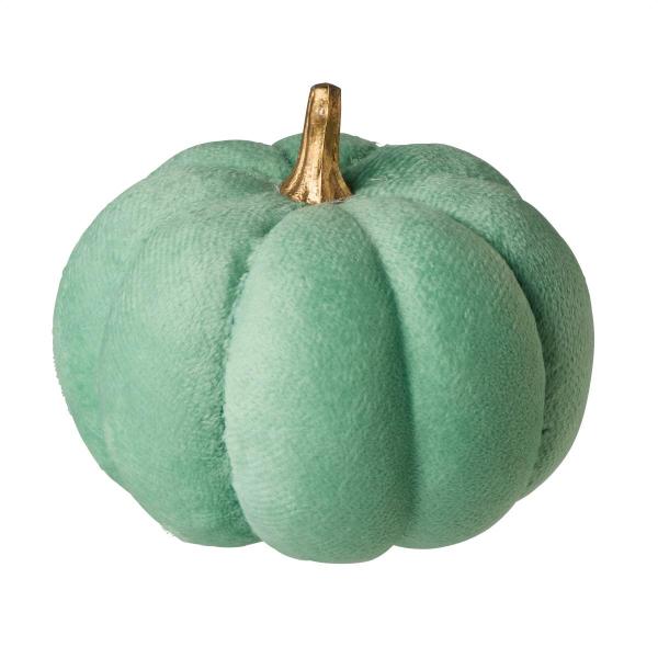 ハロウィン 飾り かぼちゃ_ファブリックパンプキン ライトグリーン S 幅11cm 1個_57-15-2-11_8730-6316