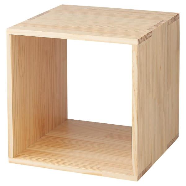 コストパフォーマンスの高い天然木のディスプレイボックス。ディスプレイボックスを積み重ねたり、壁に設置したりすることで、限られたスペースを有効に活用できます。●素材／天然木：パイン集成材●サイズ／板厚：12mm 内寸：幅27.6×奥行30×高...