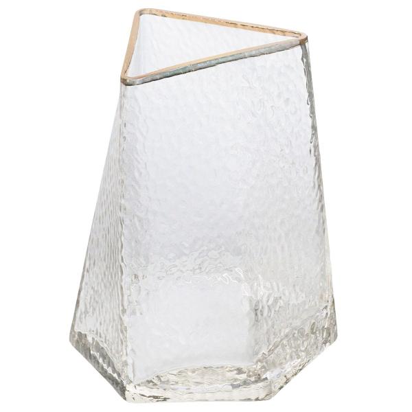 ●素材／ガラス●サイズ／幅13×奥行13×高さ16cm口径9.5cm●特記事項／※ガラスは手作りのため、サイズや厚みが異なったり、気泡が入ることがあります。