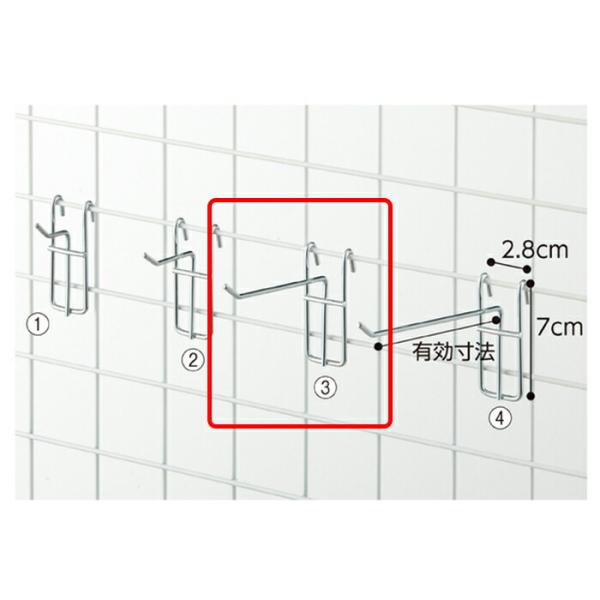 ワイヤーネット用フック25個 ワイヤーネット用スタンド6組 楽天市場