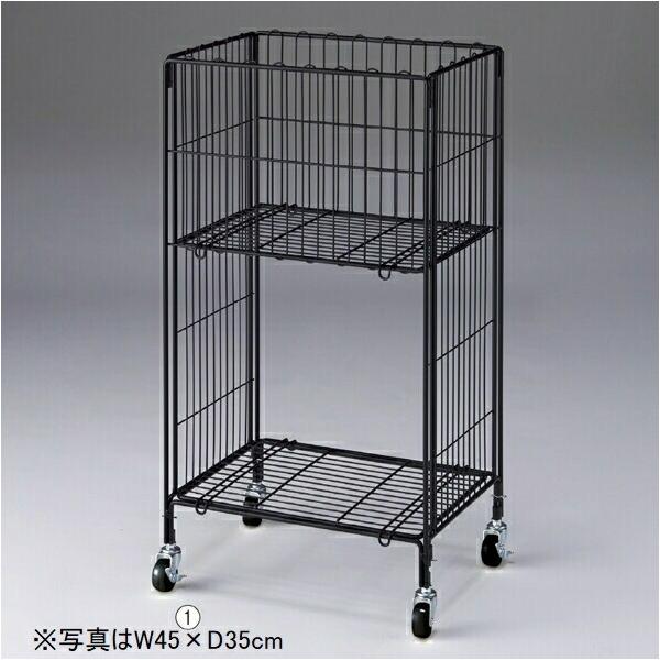 ■■商品特徴■■投げ込み型のワイヤーワゴンの下段に在庫ストックができる機能を付加した2段ワゴン！折りたたんでコンパクトに収納できます。●サイズ／H85cm 線材：カゴ直径2.5mm 外周直径8mm●素材／スチール製 粉体塗装●重量／8.6k...