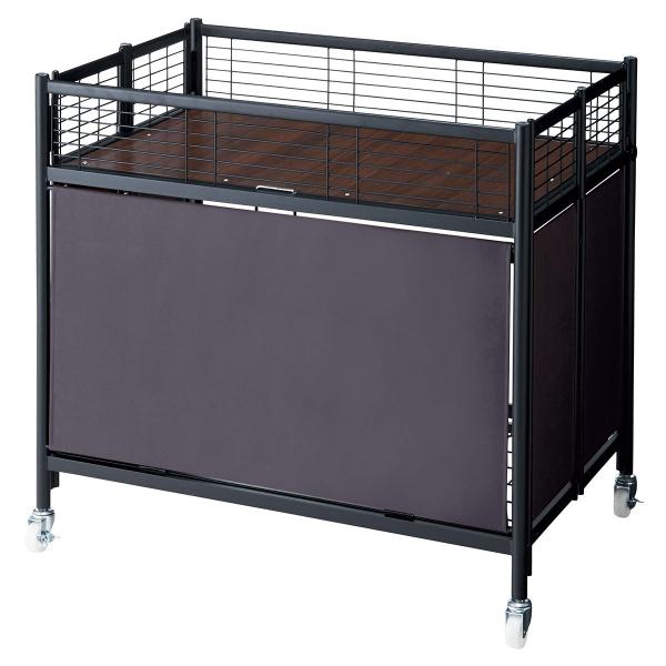 ■■商品特徴■■セール販売の必需品！豊富なオプションであらゆる売場に対応可能！●サイズ／本体：W90×D60×H83cm●素材／本体：スチール製 クロームメッキ 底板：合板●重量／17.7kg●その他仕様／耐荷重／本体：65kg 収納棚：3...