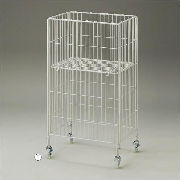 ■■商品特徴■■深さ調整ができ、さまざまな商品の大量陳列時に大活躍！【深さ変更機能】底板は横枠の位置で5段階に深さを調整できるので、商品のボリュームに合った陳列台にすることが可能です。※カゴの深さ最大71.5cm※折りたたんでコンパクトに収...