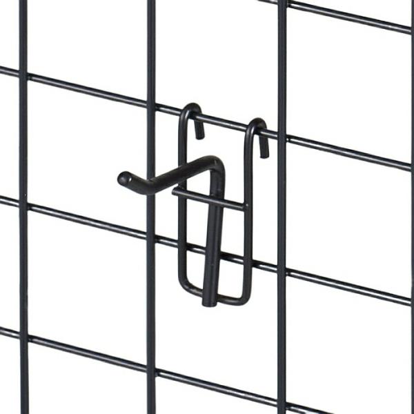 黒のネットフックが登場！！【サイズ】L5cmフック部：直径5mm 有効寸法：長さ3.5cm【素材】スチール製 粉体塗装【その他仕様】耐荷重：2kg