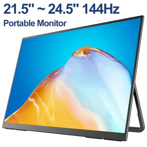 品名：自立式スタンド搭載モバイルモニターサイズ：21.5インチ~24.5インチ解像度：1920X1080~2560X1440アスペクト比：16:9パネル:IPS表示色：1670万スピーカー：内蔵インターフェイス：HDMIまたはmini HD...