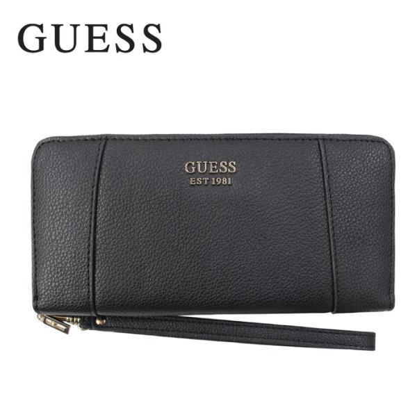 GUESS（ゲス） 財布 VG788146 BLACK NAYA Large Zip Around Wallet
