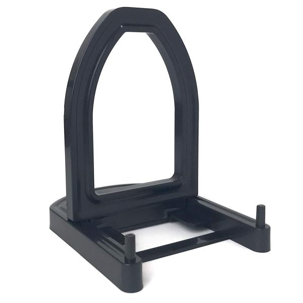 わにぞう U型 皿立て 額立て（直径18cmから30cmのお皿向け）小型イーゼル ディスプレイスタンド タブレットスタンド ブックスタンド