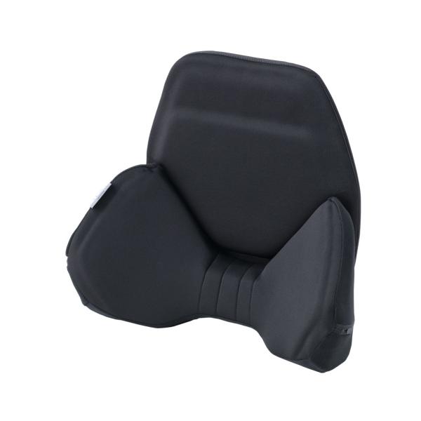 他サイト： EXGEL(エクスジェル) 自動車用クッション ハグドライブ バック クッション ブラック 座布団 ざぶとん ジェルクッション 車用クッショの商品画像