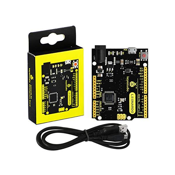 KEYESTUDIO 5V Leonardo R3開発ボード+ USBケーブル for Arduinoと互換