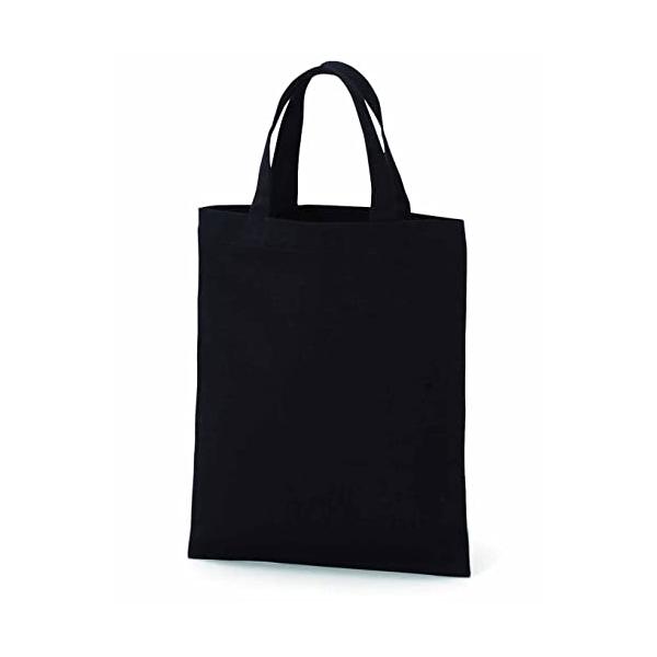 SACHIHARE フォーマルサブバッグ マチなし コットンバッグ 薄型タイプ 黒 縦型 A4対応 葬儀 慶弔両用 お受験 卒業式 入学式