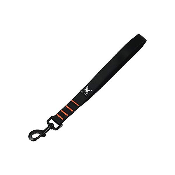 他サイト： Yuiui 犬 リード ショートリード 中型犬 大型犬用 丈夫 ナイロン 反射素材 手に優しい 39cm しつけ 散歩 車内用 安全グリップの商品画像