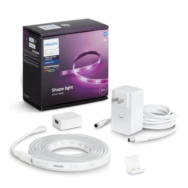 他サイト： フィリップスヒュー(Philips Hue) LEDテープライト ライトリボンプラス 2m - スマート照明 最大10m 切断可能 Alexの商品画像