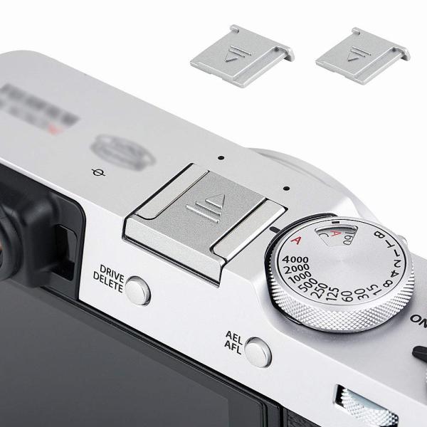 JJC 2枚入 ホットシューカバー Fuji 富士 富士フィルム X-half X-E5 X