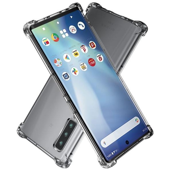 他サイト： Hy+ arrows NX9 耐衝撃 ケース F-52A カバー ストラップホール 米軍MIL規格 クリア 衝撃吸収ポケット内蔵 TPU ケの商品画像