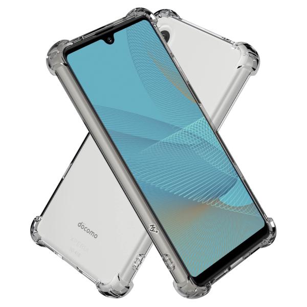 他サイト： Hy+ Xperia Ace II 耐衝撃 ケース SO-41B カバー ストラップホール 米軍MIL規格 クリア 衝撃吸収ポケット内蔵 Tの商品画像
