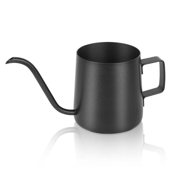 Smilemoon コーヒーポット ミニ ドリップ コーヒーケトル 細口ポット ステンレス製 250ML グースネック 注ぎ口 ポータブル