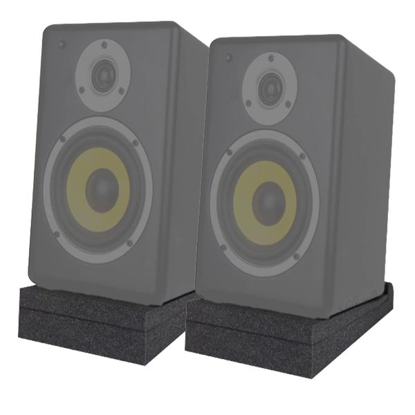 他サイト： S.fields.inc オーディオスピーカー用 吸音材 ウレタンマット 2枚組 防振 防音パッド スピーカースタンド (30×17×4cmの商品画像