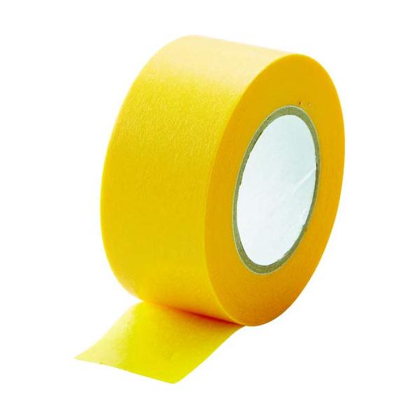 TRUSCO(トラスコ) 建築塗装用マスキングテープ 幅24mm長さ18m 5巻入 イエロー MTA-2418-5-Y
