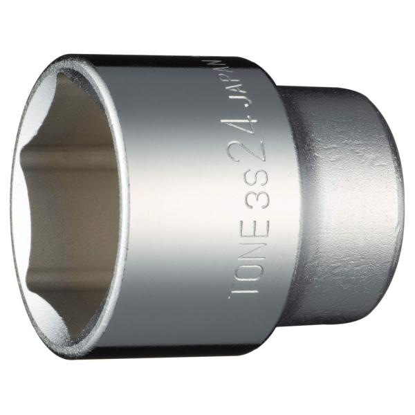 トネ(TONE) ソケット(6角) 3S-24 差込角9.5mm(3/8