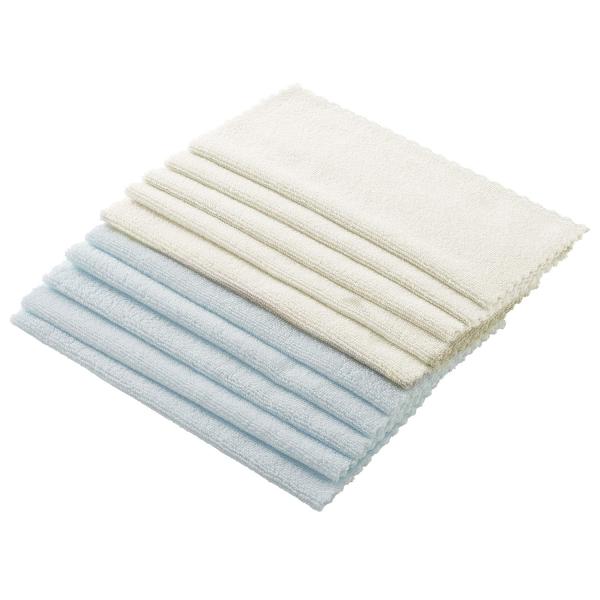 他サイト： レック 激落ちくん Basic マイクロファイバーふきん (10枚入) 28×28cm キッチン用の商品画像