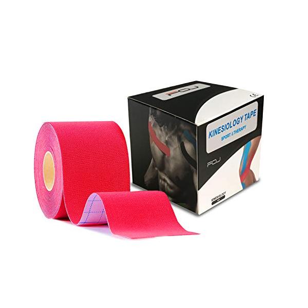医用テープ素材を採用して、運動中の関節・筋肉の伸びを制限することで、痒みと痛みの緩和、予防をはかったり、筋肉の過剰伸を防ぐことに役に立ちます。好きな色をチームカラーに合わせて魅せるテーピングで、光沢があり、13色のテープは外から見て、鮮やか...