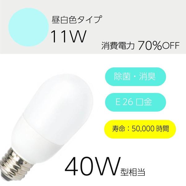 殺菌消臭ランプ 除菌消臭ランプ CCFL電球 長寿命 ノンブルーライト 11W