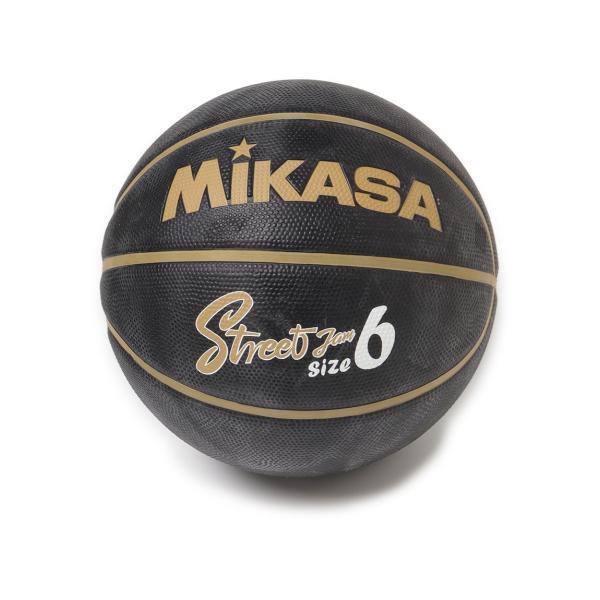 MIKASA（ミカサ） バスケット6号 ラバー 黒金 バスケットボール 6号