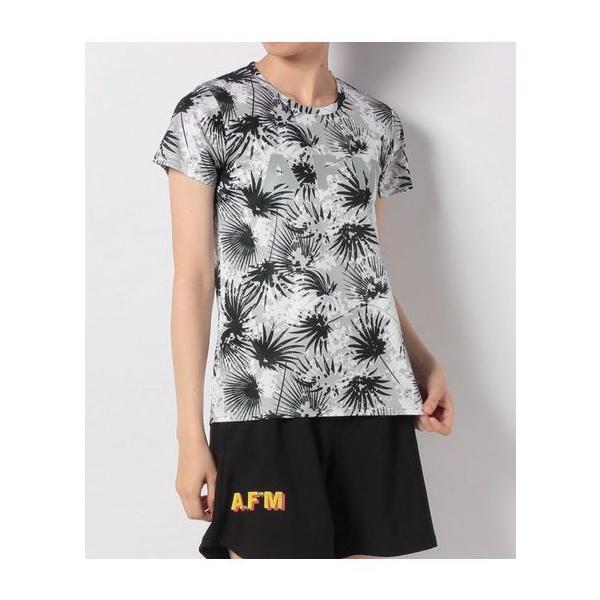 アスフォーム ATHFORM RUN レディースビッグロゴ吸水速乾半袖Tシャツ ランニングウェア ショートスリーブTシャツ