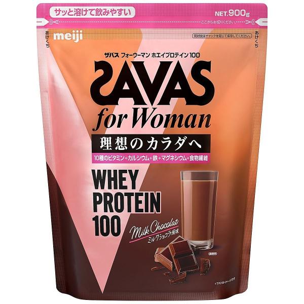 ザバス SAVAS フォーウーマン ホエイプロテイン100 ミルクショコラ風味